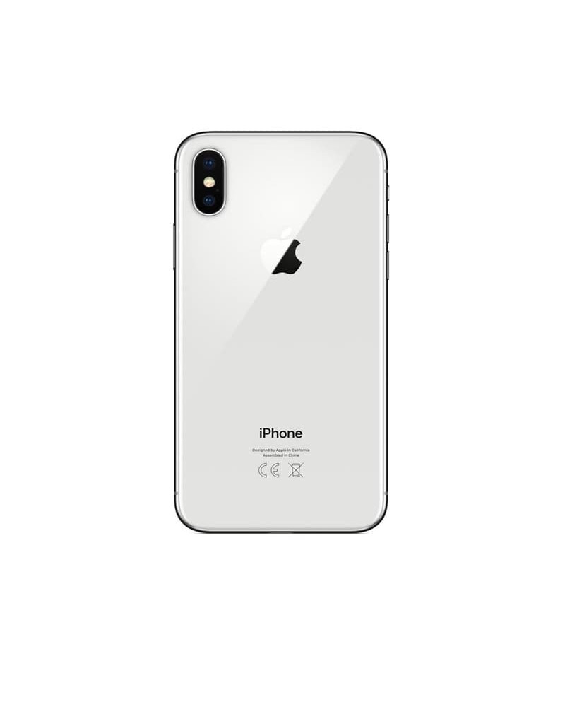 日本製低価iPhone X Silver スマートフォン本体