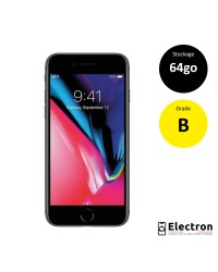 iPhone 8 Space Gray 64 GO Grade B reconditionné